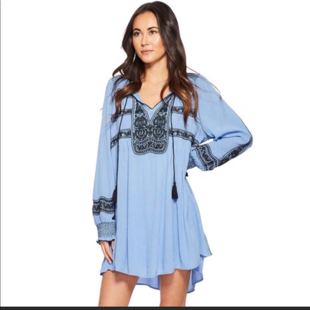 Free people dress worn/ was once. No flaws